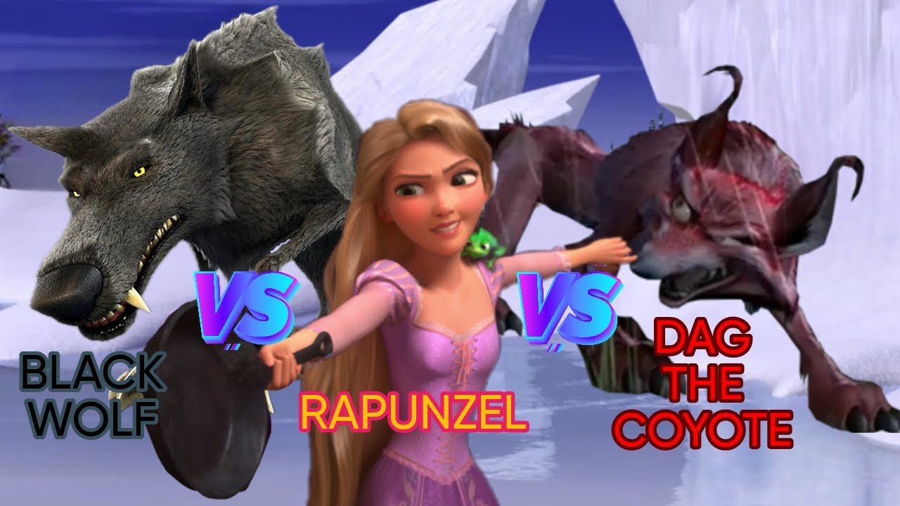 Rapunzel VS Dag The Coyote VS Black Wolf (Niko) (Christmas Special)