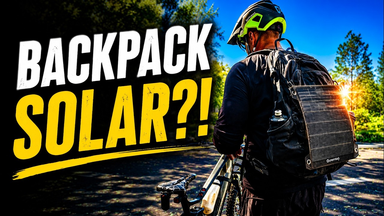 Sunnybag Leaf Pro Review: 7.5W Flexible Solar Panel for Backpacking (Charge While You Hike or Bike!)