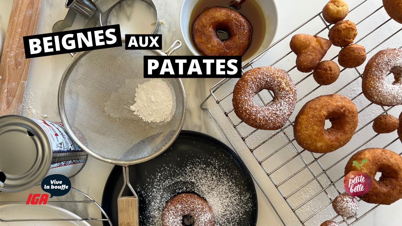 Recettes de beignes aux patates de La petite bette