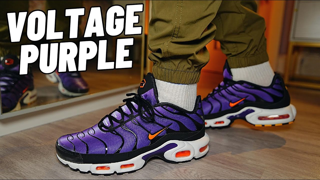 Обзор Nike Air Max Plus OG 2024 «Voltage Purple»