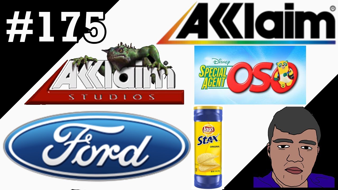 ИСТОРИЯ ЛОГОТИПА № 175 — Ford, Lays Stax, Special Agent Oso, Acclaim Studio Austin и Acclaim Ente...