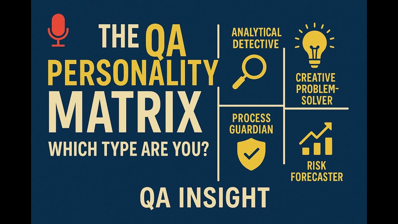 The QA Personality Matrix: Which Type Are You? | Quality Assurance Mindset Guide