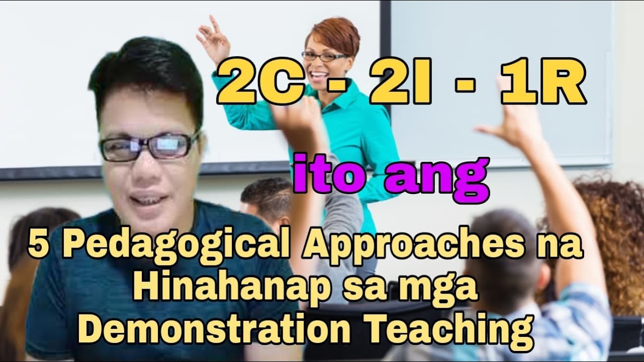 2C - 2I - 1R | 5 PEDAGOGICAL APPROACHES NEEDED IN THE NEW NORMAL EDUCATION | THE DISTANCE LEARNING
