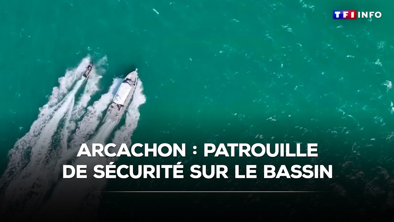 Alerte à Arcachon : immersion avec les gendarmes sur le bassin｜TF1 INFO