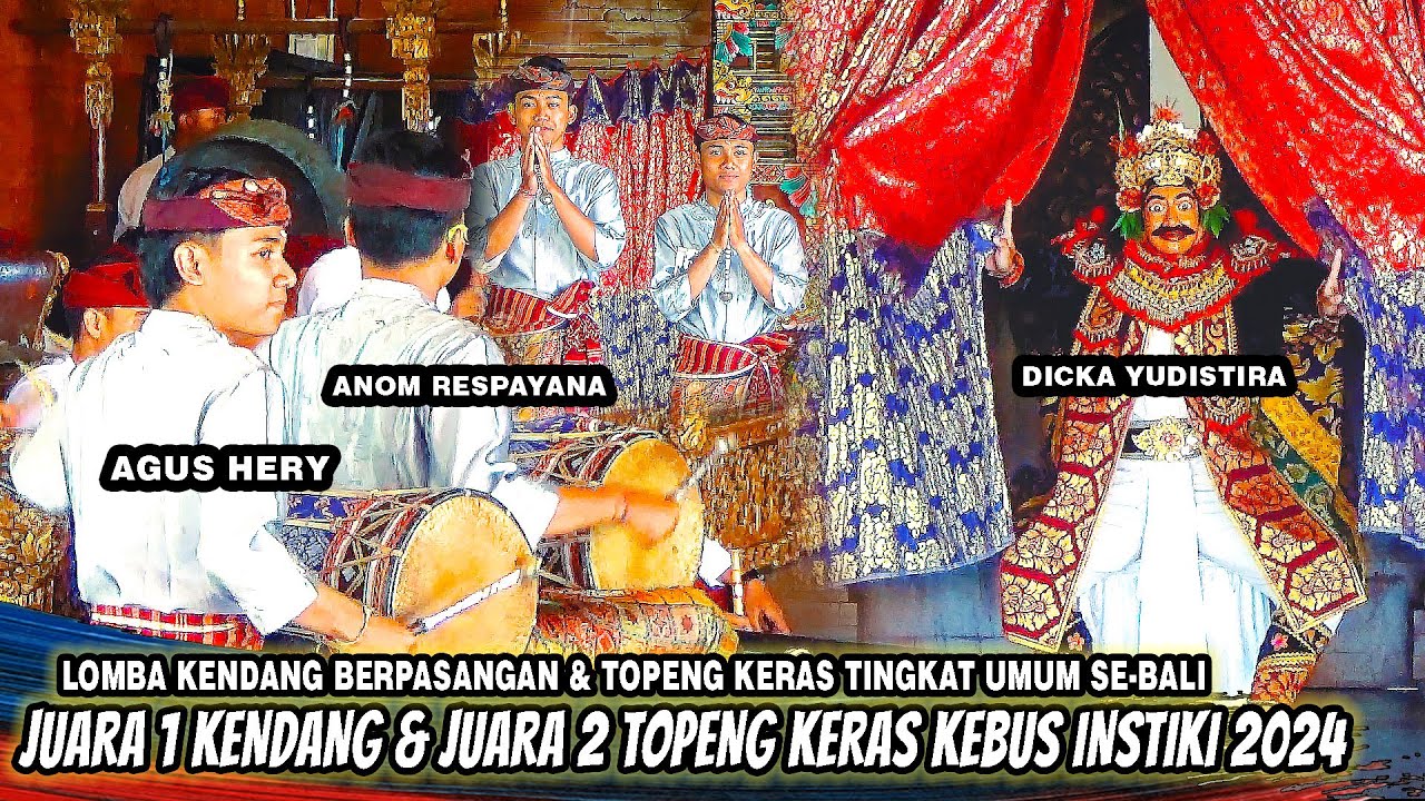JUARA 1 KENDANG TOPENG KERAS 