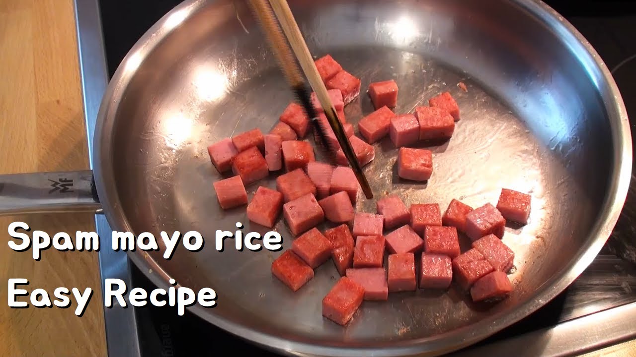 Spam mayo rice | Easy Recipe