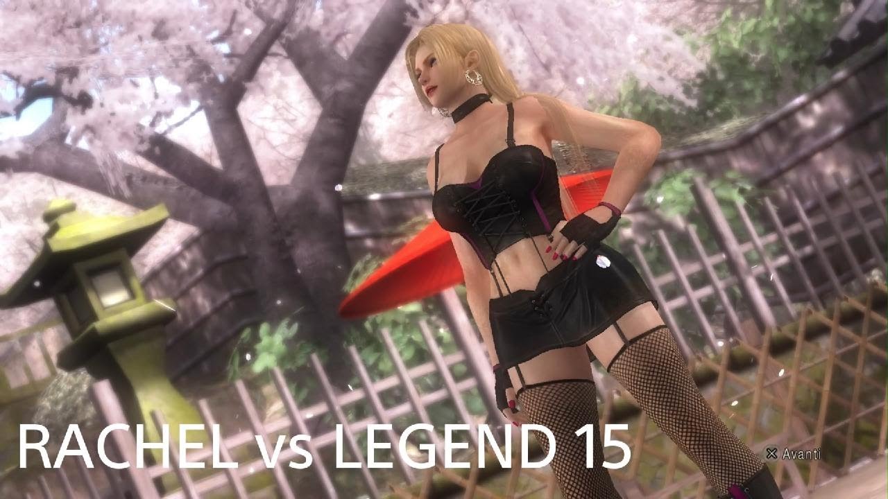 DEAD OR ALIVE 5 Last Round - RACHEL vs LEGEND 15