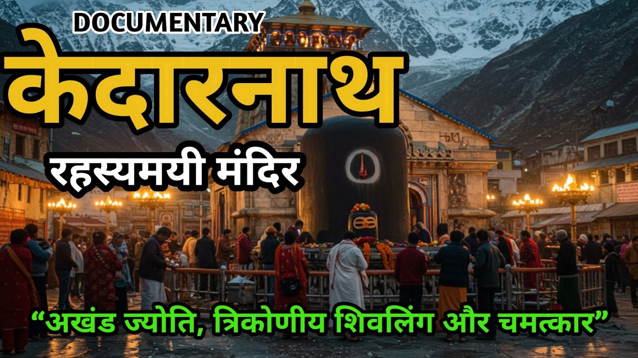 केदारनाथ मंदिर की अद्भुत कहानी – विज्ञान और अध्यात्म का संगम #kedarnath 