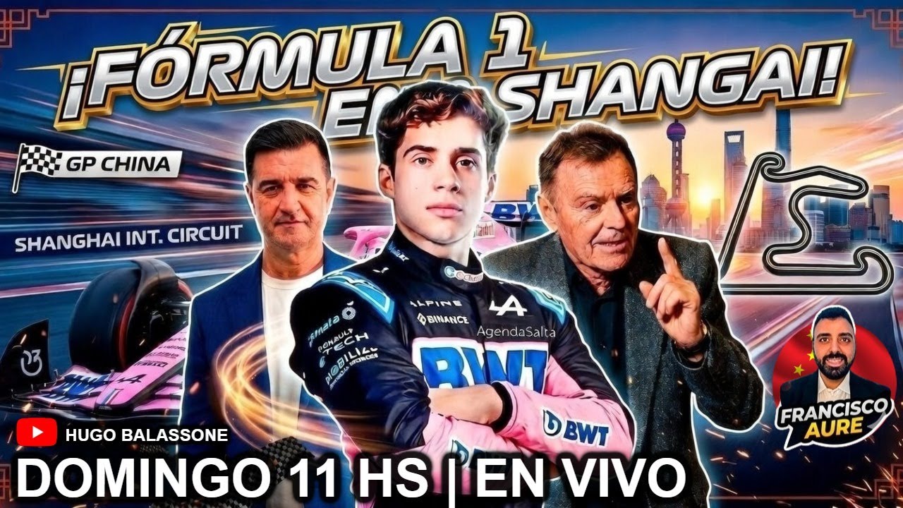 🇨🇳 PRIMER PUNTO PARA COLAPINTO EN LA F1 | Todo sobre el GP de China junto al TANO FAZZINI