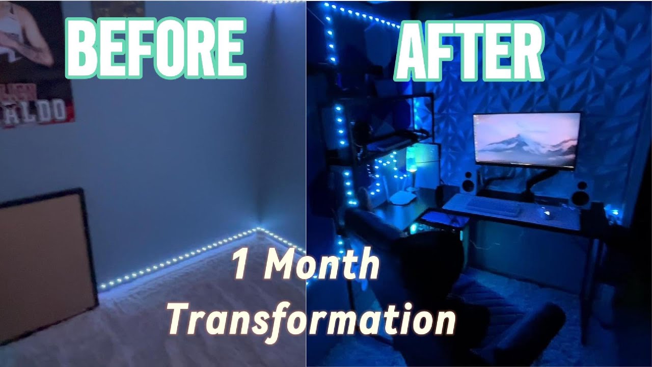 1 Month Gaming Setup Transformation!!