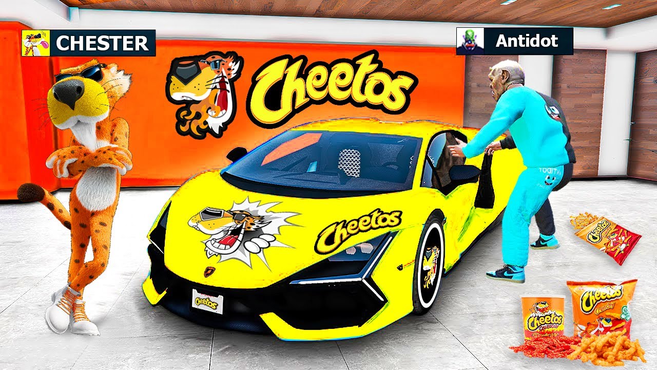 Am FURAT toate MASINILE CHEETOS in GTA 5!