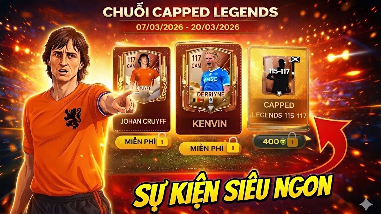 Bất Ngờ Nổ Siêu Phẩm Khi Chơi Sự Kiện Chuỗi Capped Legends Có Ngon ? | FC Mobile VN