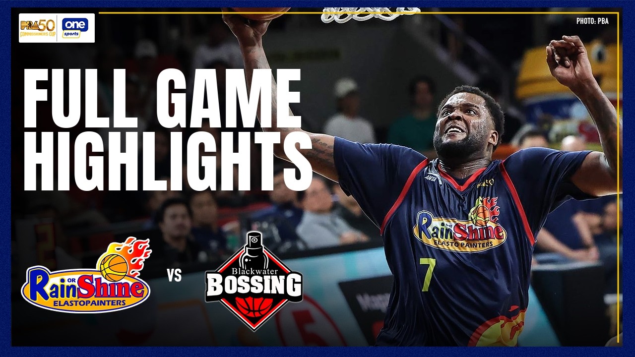 RAIN OR SHINE vs BLACKWATER | FULL GAME HIGHLIGHTS | PBA SEASON 50 COMMISSIONER&rsquo;S CUP | MAR 31, 2026