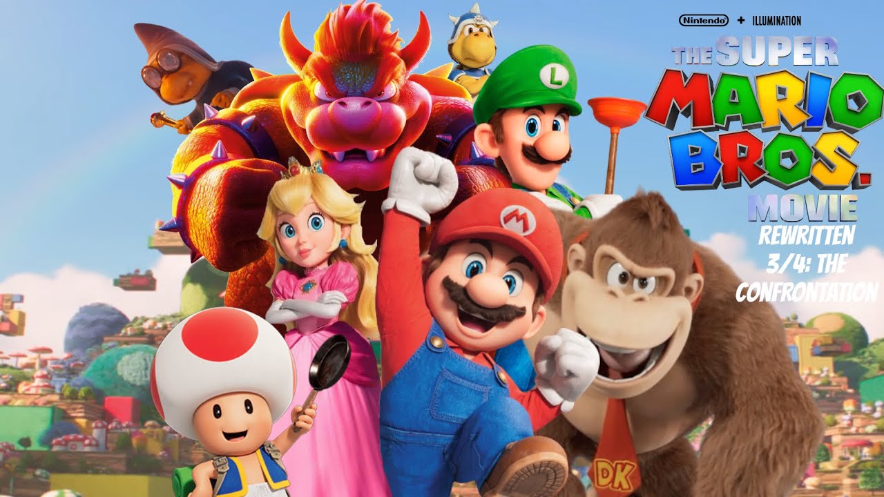Super Mario Brothers Movie Rewritten 3/4: The Confrontation