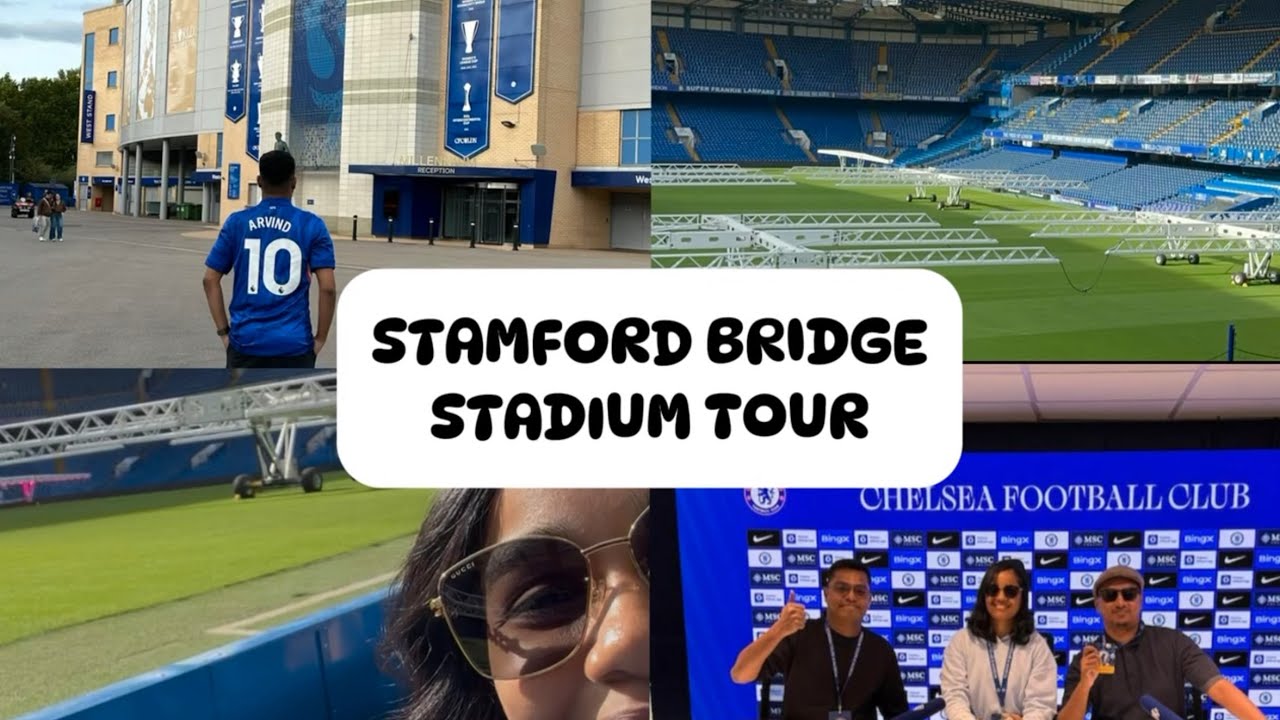 👉 CHELSEA FC STADIUM TOUR 😍Amazing Experience