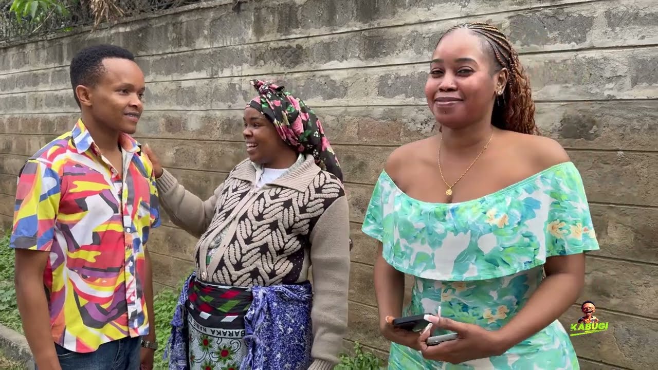 African Mom ameamua kukatia bibi nisikae single tena 😂 @MAMA_MORINI @Trisha_Khalid