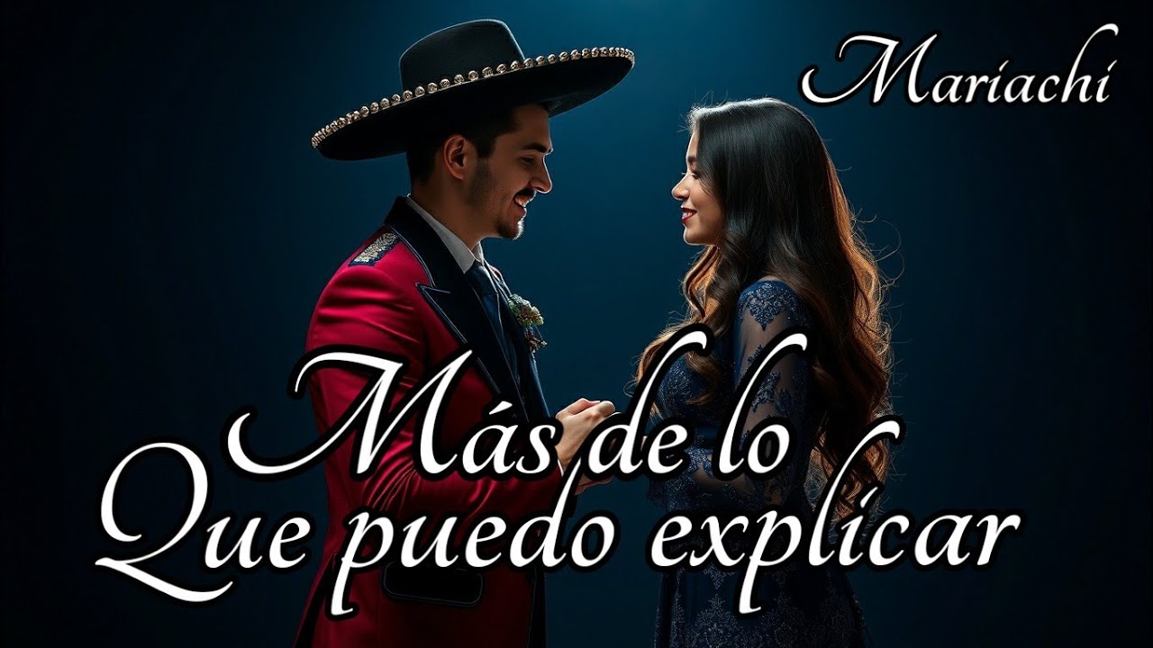 ❤️ MÁS DE LO QUE PUEDO EXPLICAR: Canción Mariachi Romántica para dedicar | Canción Ranchera 🎶❤️
