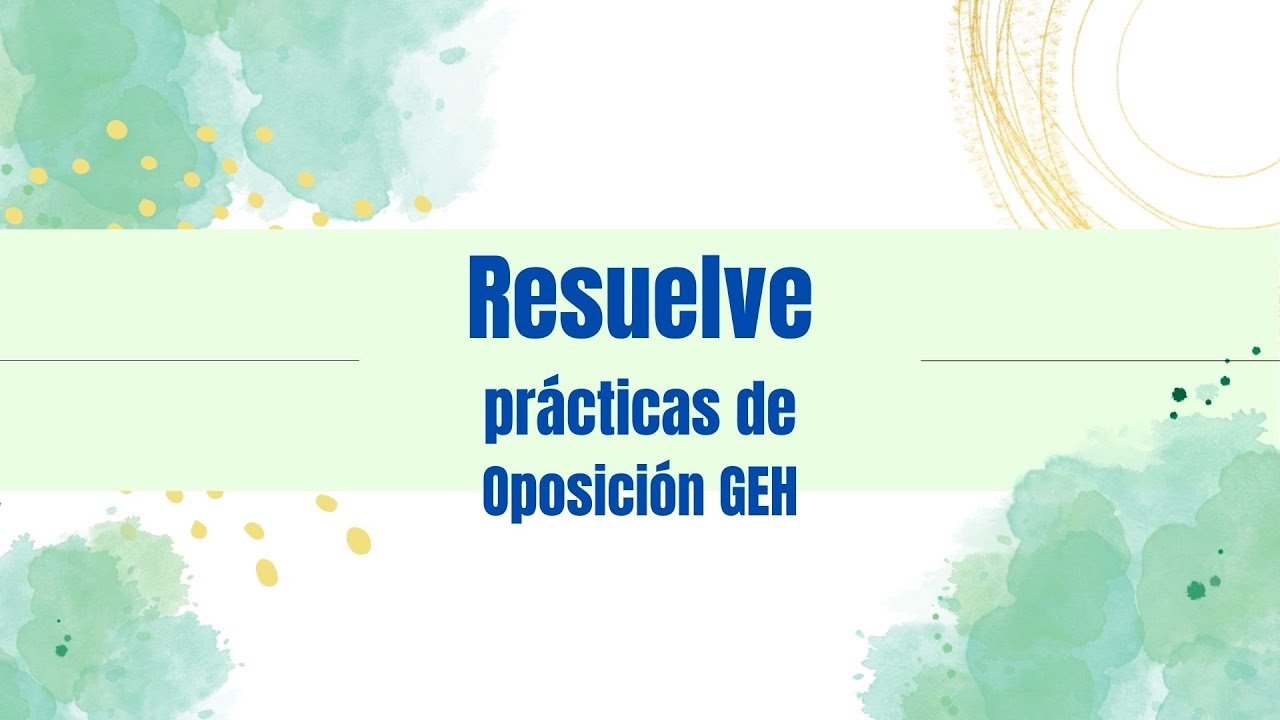 Prácticas de Oposiciones Geografía 02