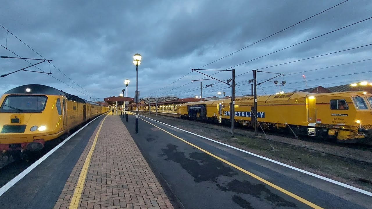Trains at York and Colton North Jn 18.02.2024