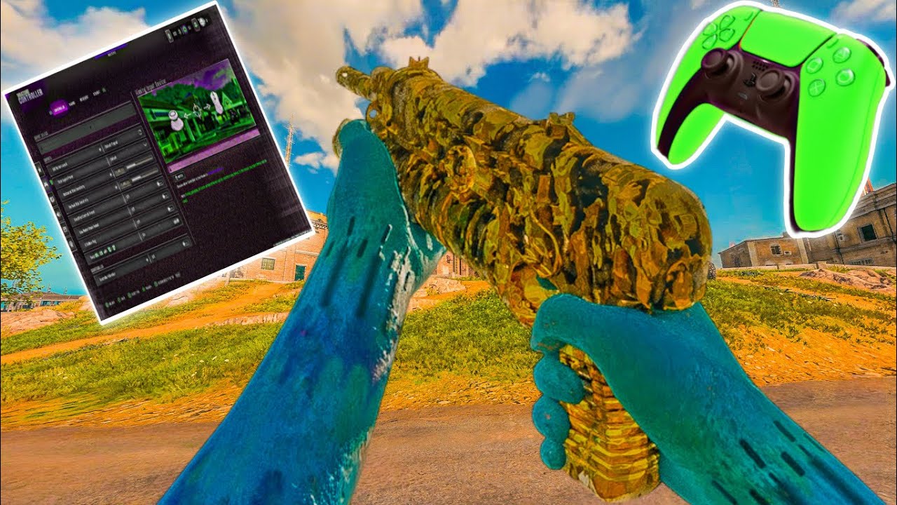 Advanced Non Claw Console Movement On Rebirth Island + Perfect Controller Settings 👑