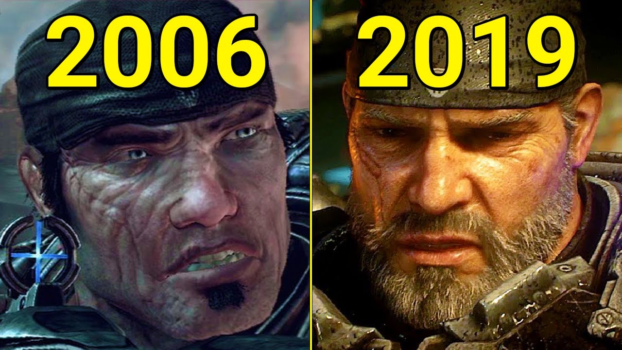 Evolution of Gears of War Games 2006-2019