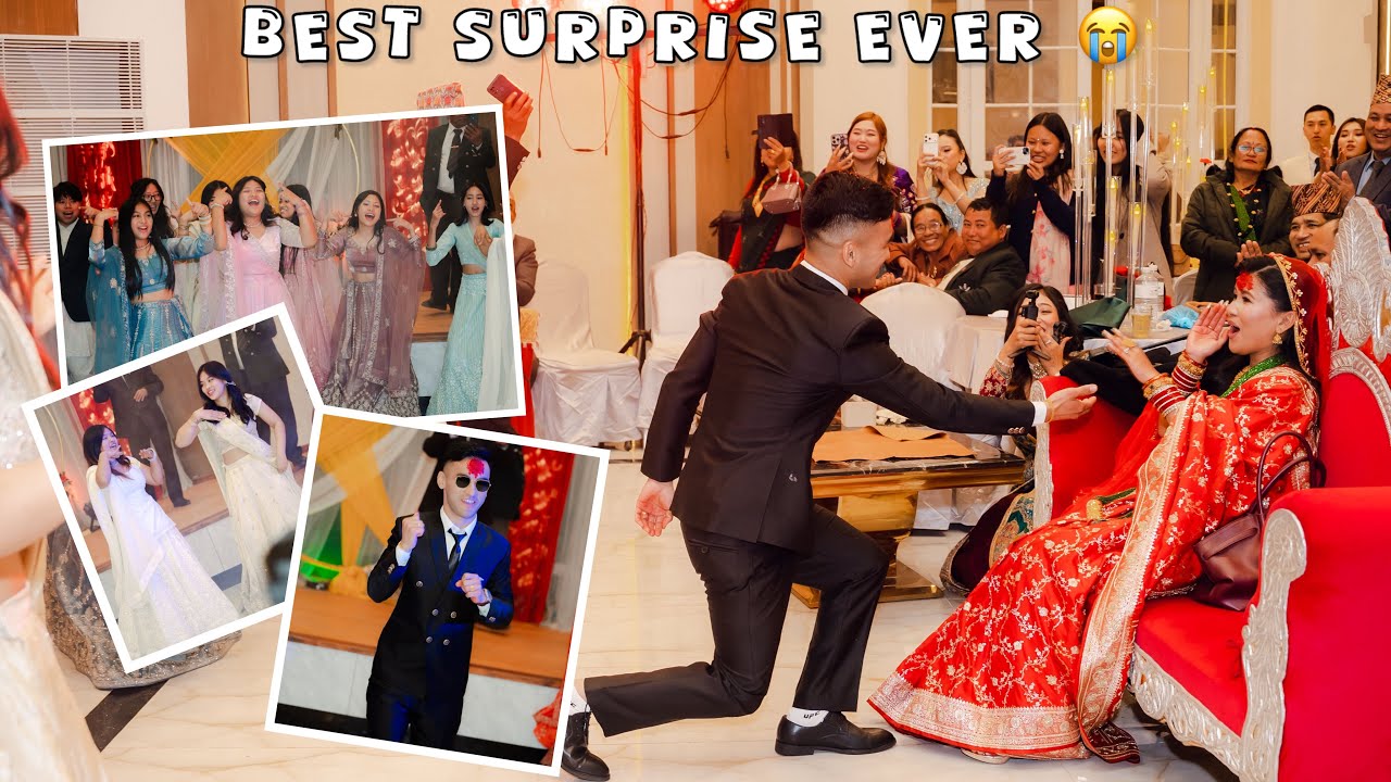SURPRISED DANCE BY HIM 😍 || ANJALI & SACHIN 