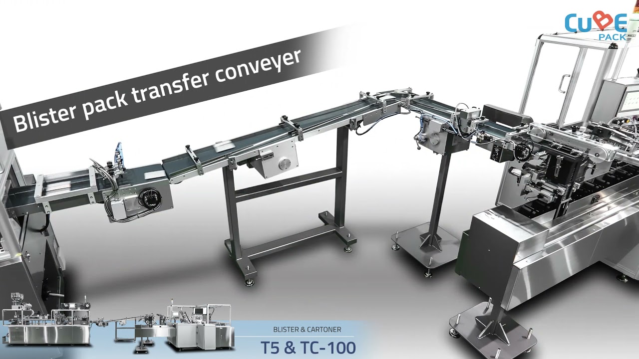 BLISTER & CARTONING MACHINE   T5 + TC100