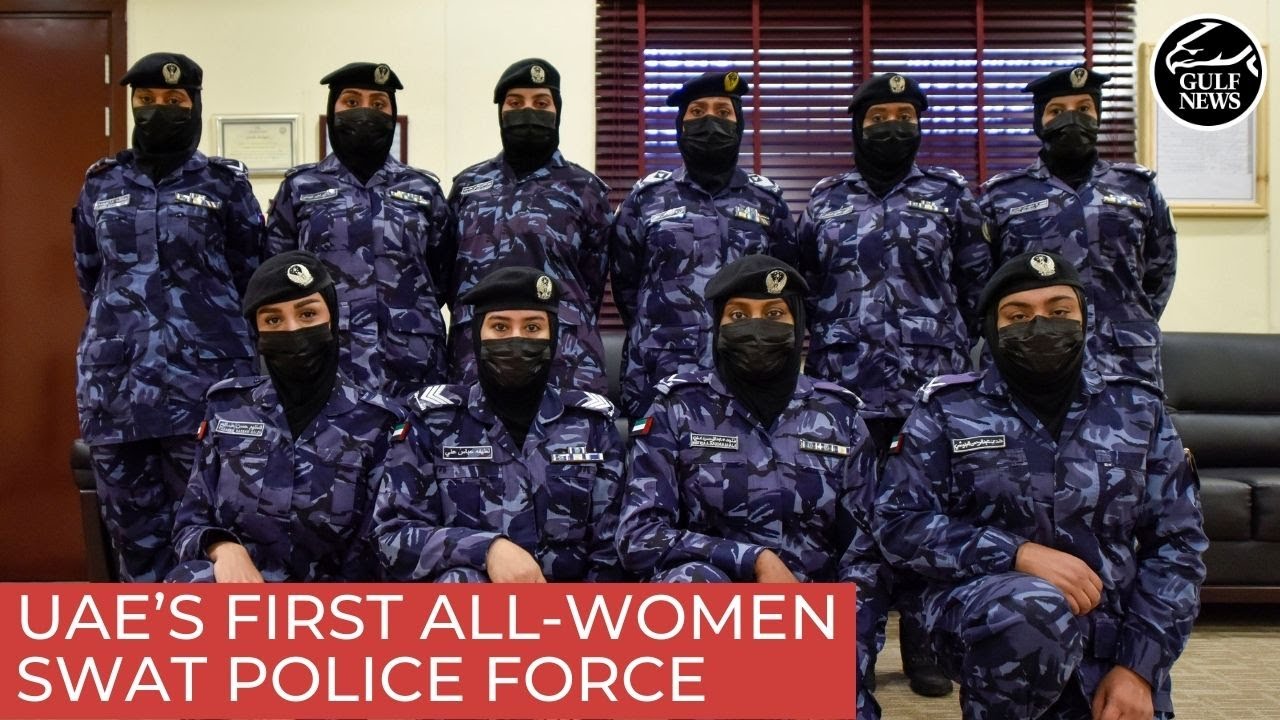 Meet UAE’s first all-women Emirati SWAT police force