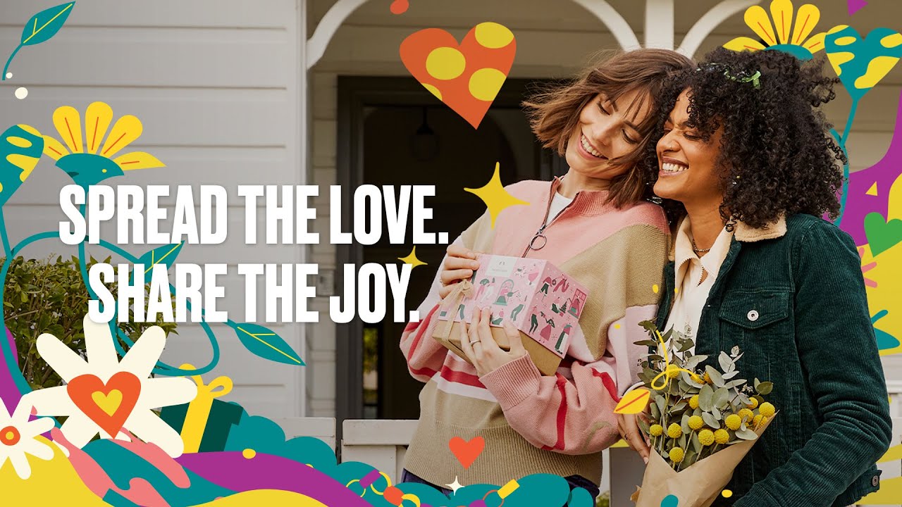 SPREAD THE LOVE, SHARE THE JOY THIS CHRISTMAS - THE BODY SHOP