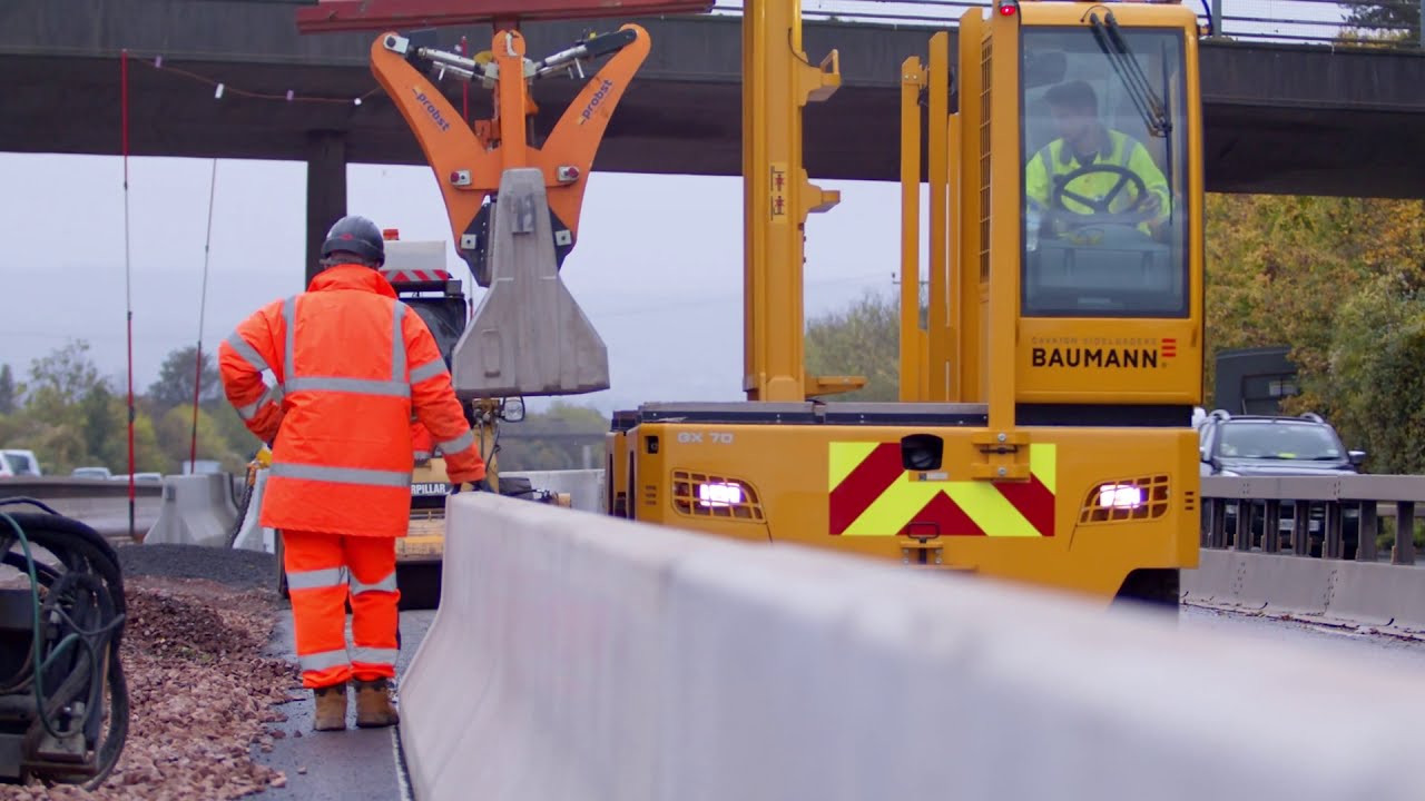M5 Rebloc Barrier Installation