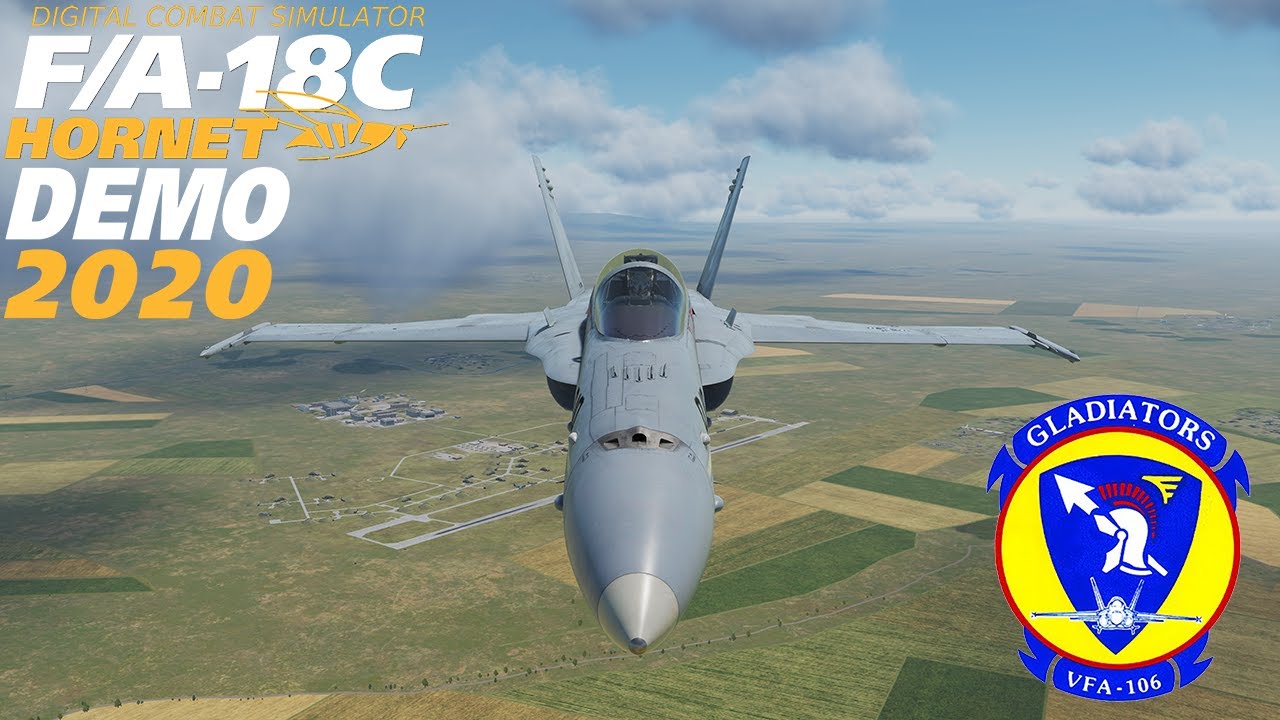 DCS: F/A-18C Hornet Demo 2020 (4K)