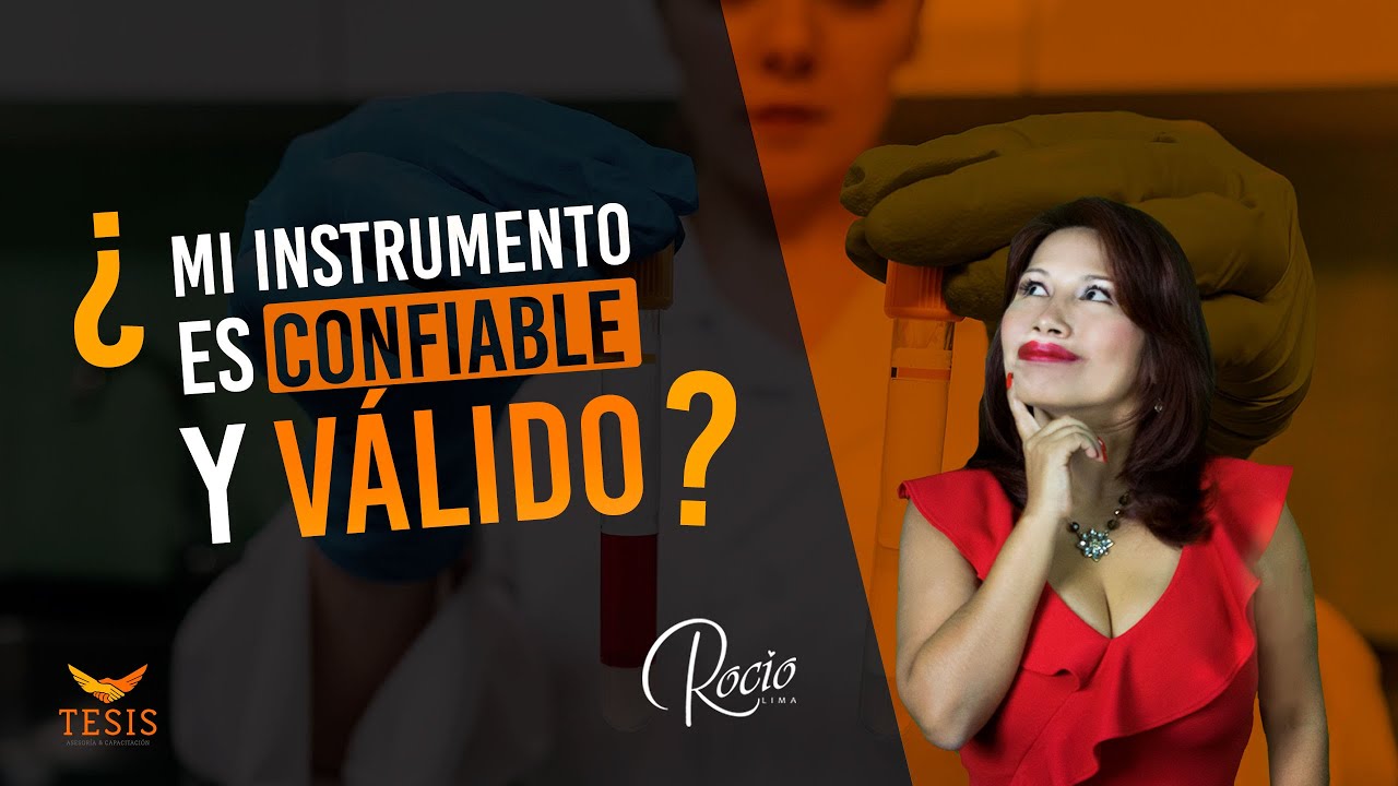 🍀Confiabilidad y Validez de un Instrumento para una TESIS de ÉXITO 🌟|Dra.Rocio Lima 😇❤️🔥