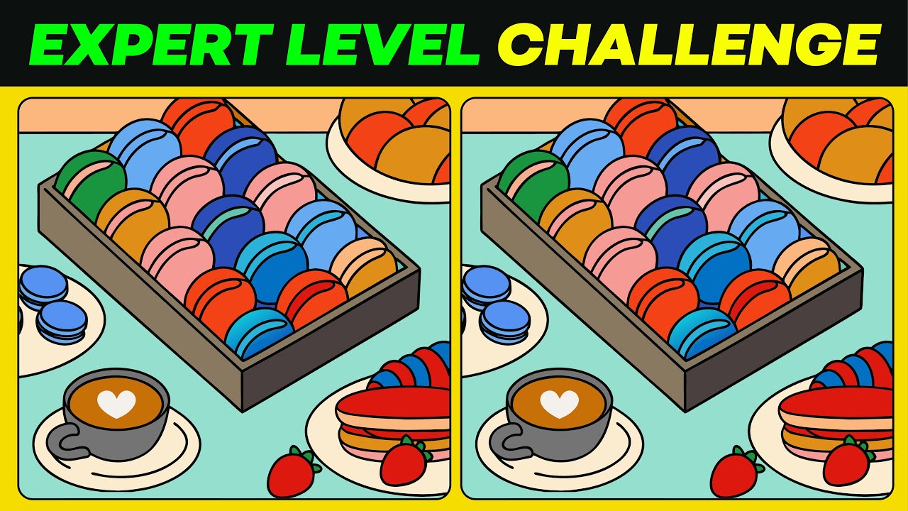 Spot The Difference : Brain Puzzle Challenge That Will Push You to Your Limits