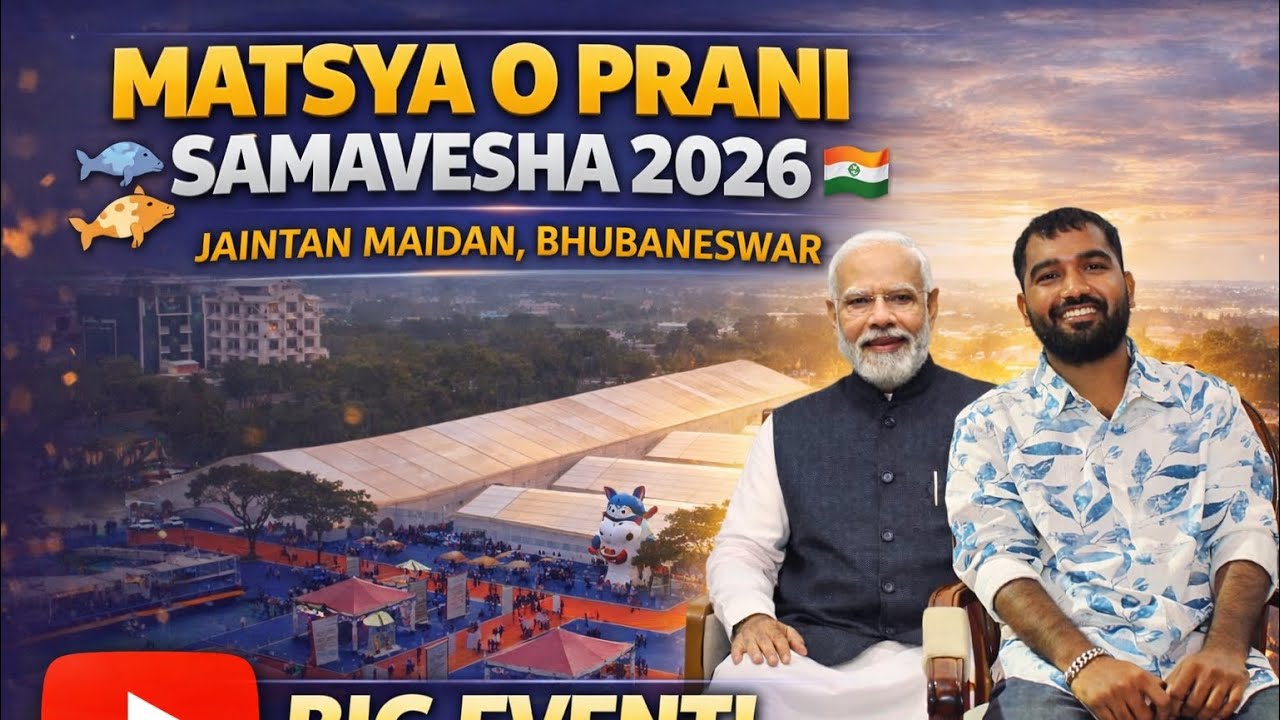 Matsya O Prani Samavesha 2026 Bhubaneswar | MPS Odisha Biggest Event at Janta Maidan 🐟| VLOG | VIRAL