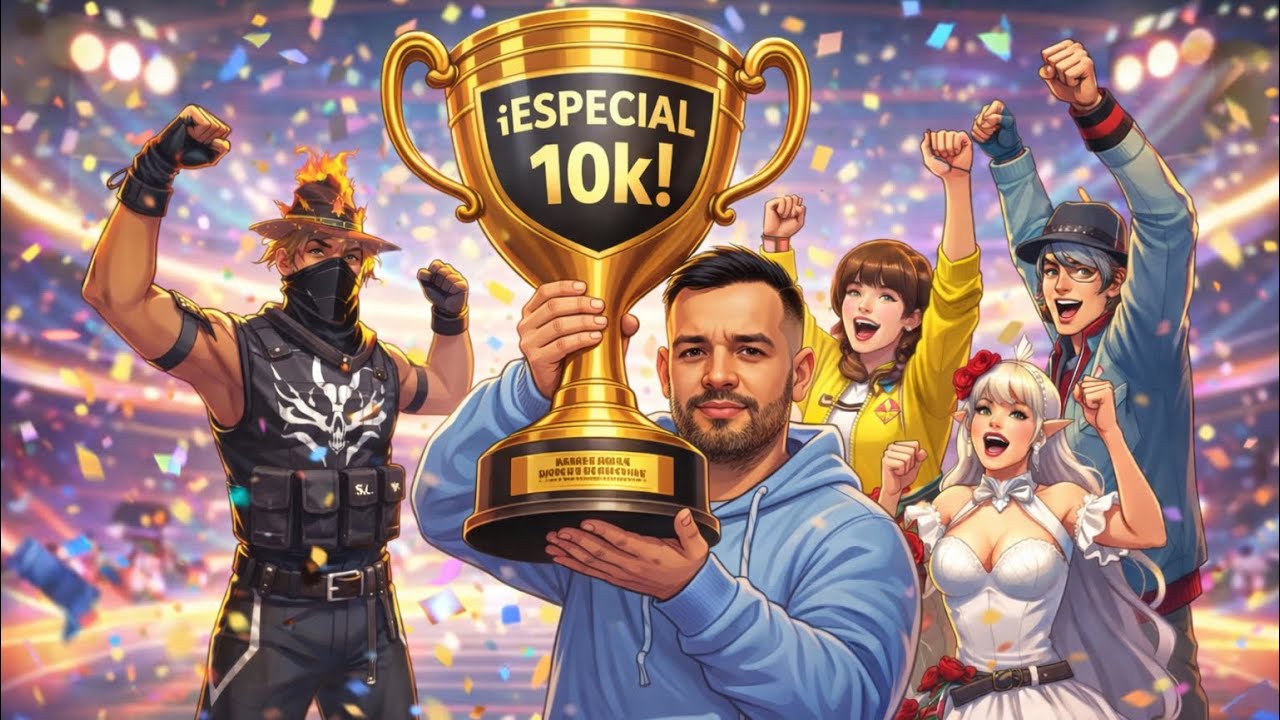 FreeFire - JUGANDO CON SUSCRIPTORES - ESPECIAL 10K DE SUSB - REGION USA