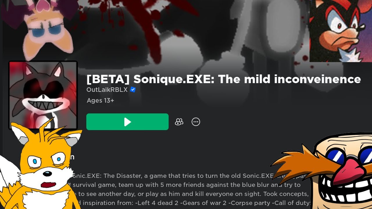 Sonic.exe The Disaster April Fools update goes hard