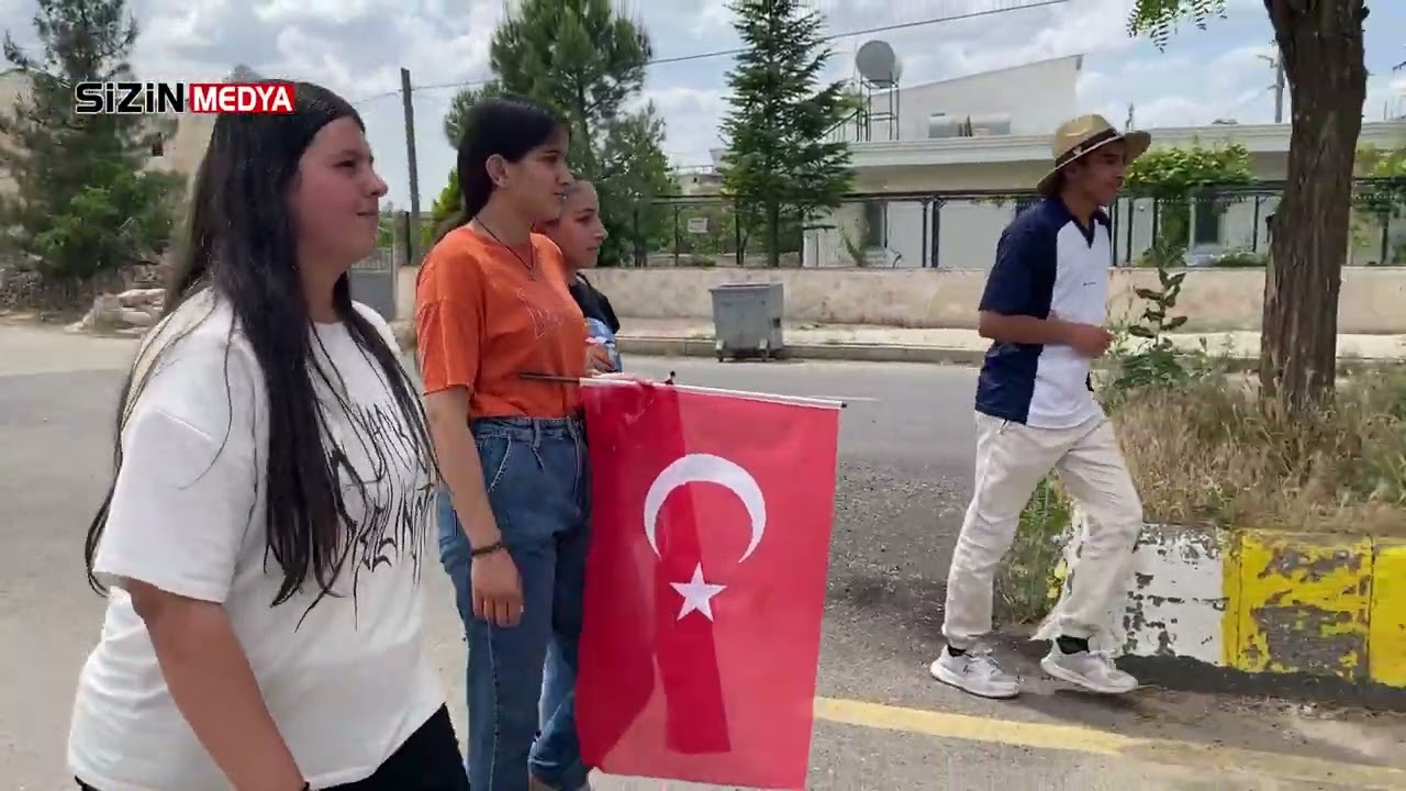 Midyat Söğütlü'de obeziteye karşı pedal çevirip yürüyüş yaptılar