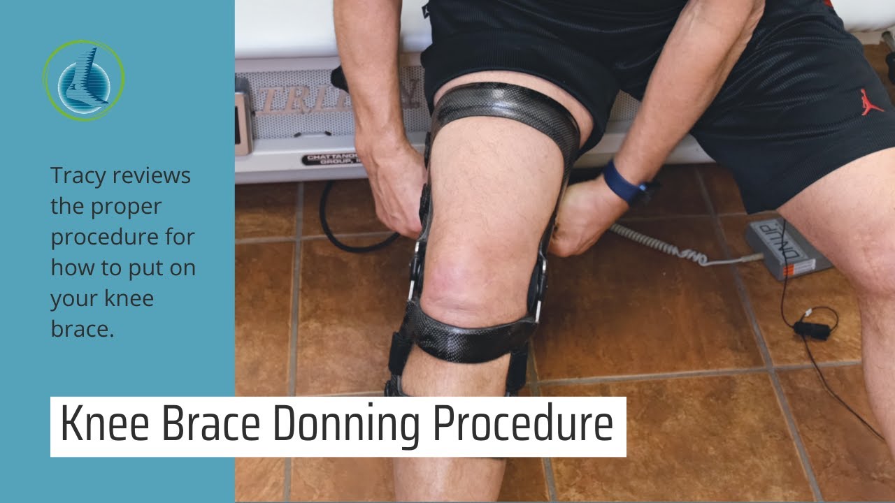 How to Put On Your Lethbridge Orthotic-Prosthetic Knee Brace