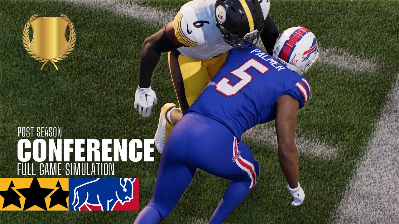 Steelers vs. Bills | 2025-26 AFC Championship | Madden NFL 26 Simulation
