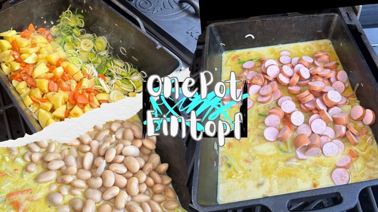 One Pot Eintopf // Aus dem Dutchoven // #food #cooking #4k #asmr