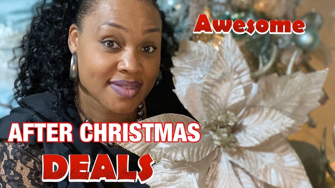 AFTER CHRISTMAS HAUL/ DESIGNER STORE CLEARANCE #shoppinghaul #shopwithme #glamhome #christmasdecor