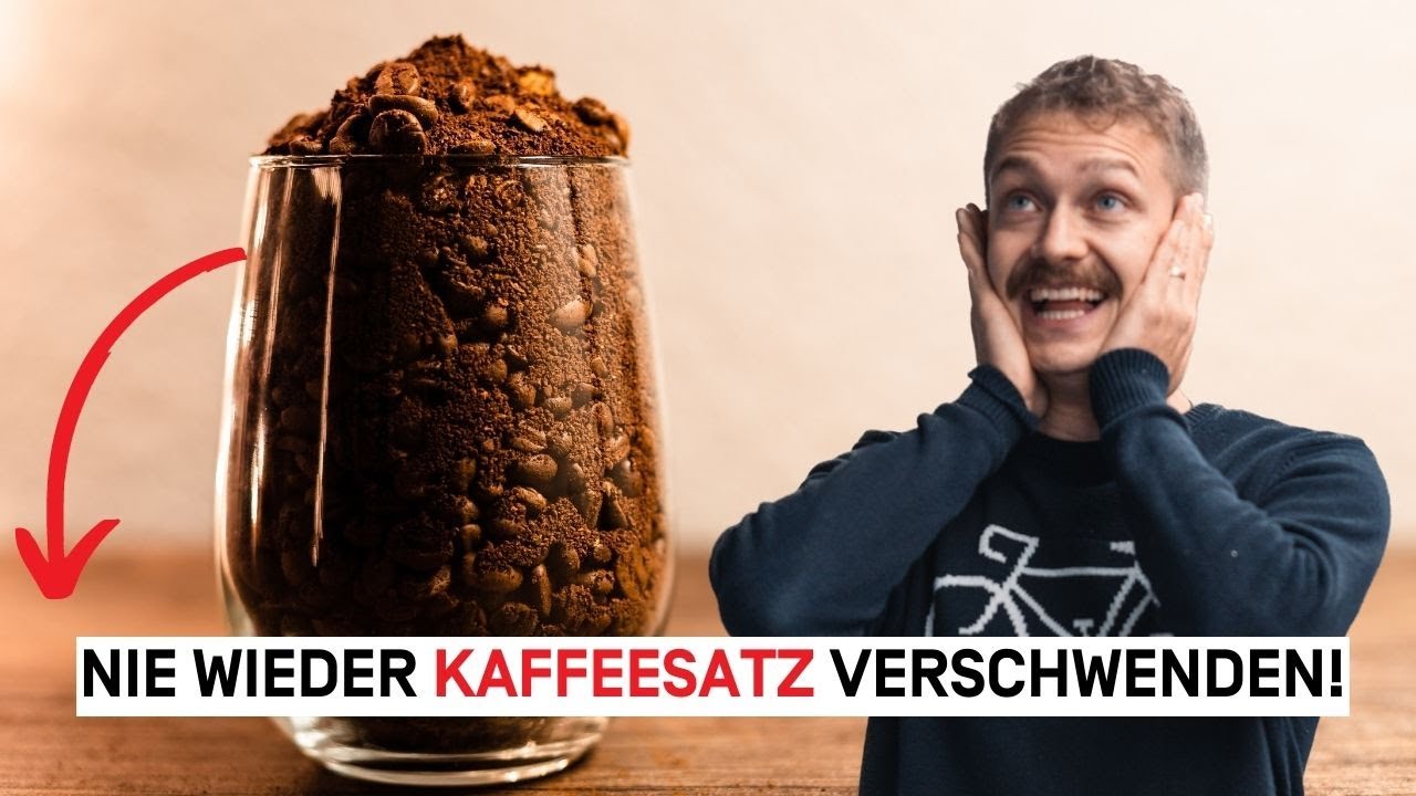 Schmeiss deinen Kaffeesatz nicht weg! Vier geniale Hacks mit Kaffeesatz!