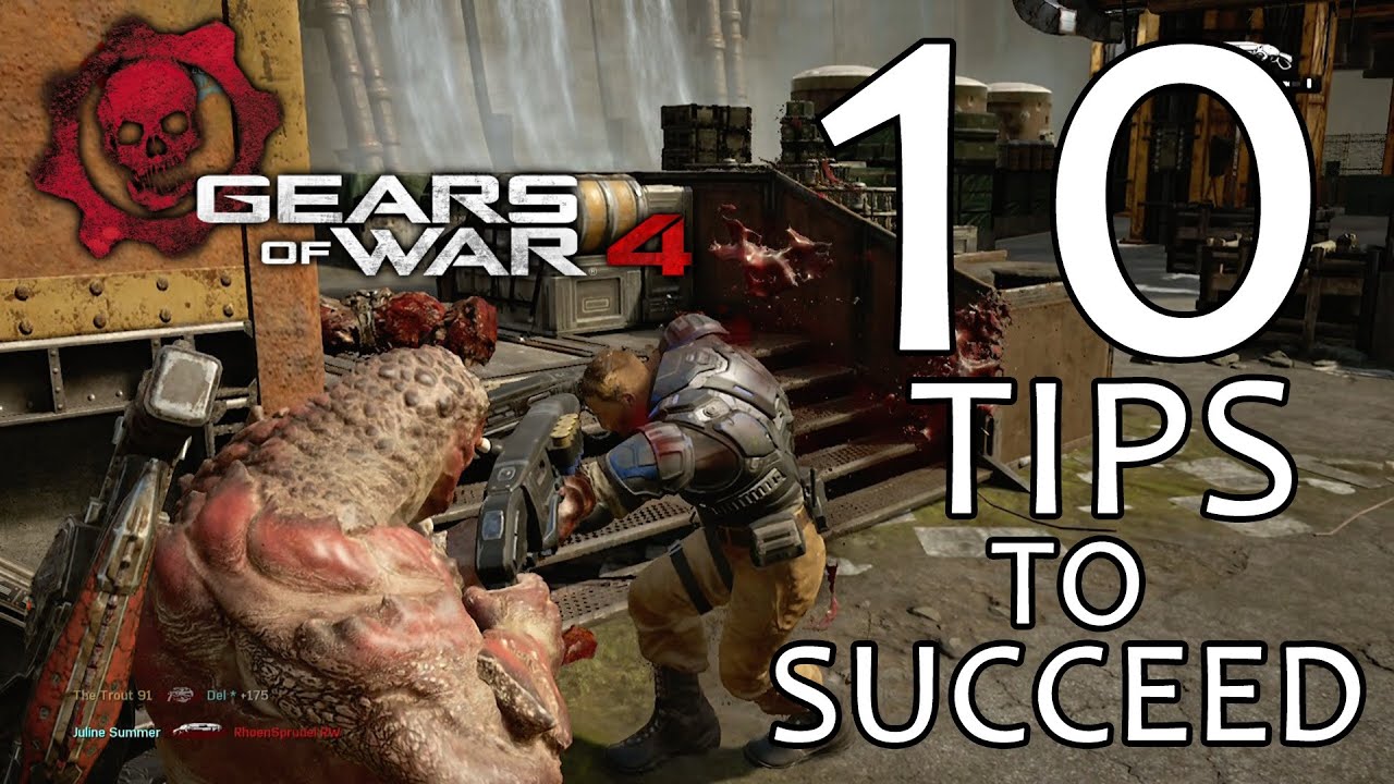 10 Tips To Succeed In Gears of War 4 (Gameplay/Commentary)