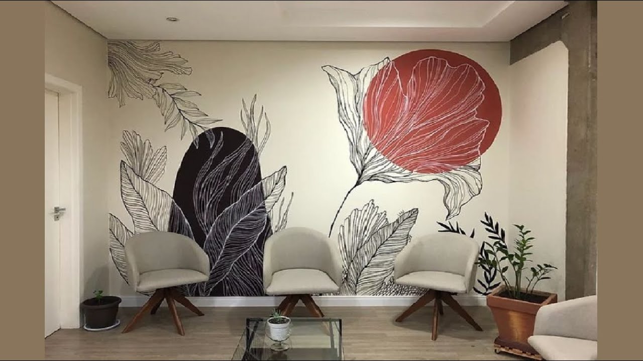 DECORAÇÃO COM PINTURA ORGANICA