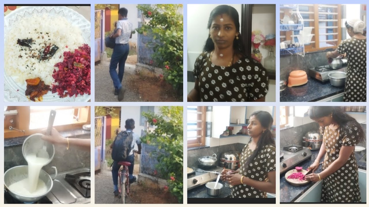 കുട്ടികളുടെ സ്കൂൾ തിരക്കും രാവിലത്തെ മടിപിടിച്ച് ഒരു ദിവസവും 🥰