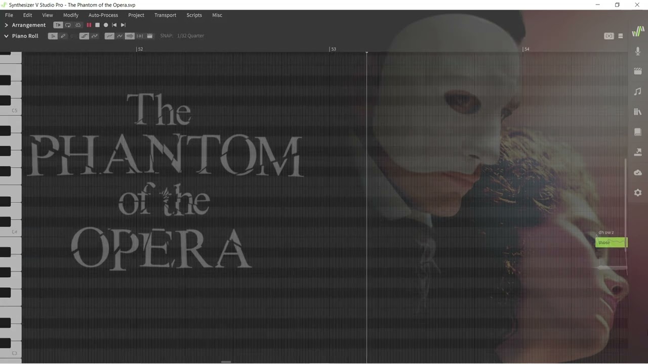 Felicia/Hayden- The Phantom of the Opera (Synth V cover)