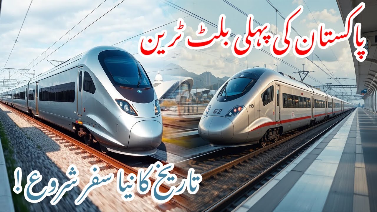 Pakistan&rsquo;s First Bullet Train 🚄 | High Speed Rail Project Changing Future of Pakistan #news #travel