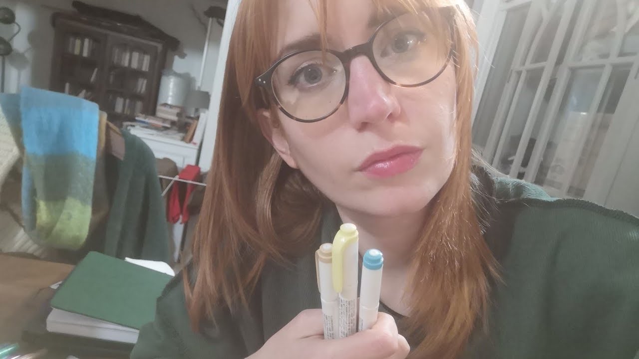 ASMR voici mon matériel bujo * bullet journal * passion feutres