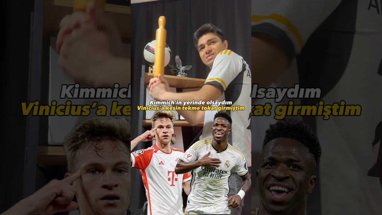 PEYGAMBER SABRI OLAN KİMMİCH VİNİCİUS&rsquo;U D&Ouml;VM&Uuml;YOR 🤯🥊