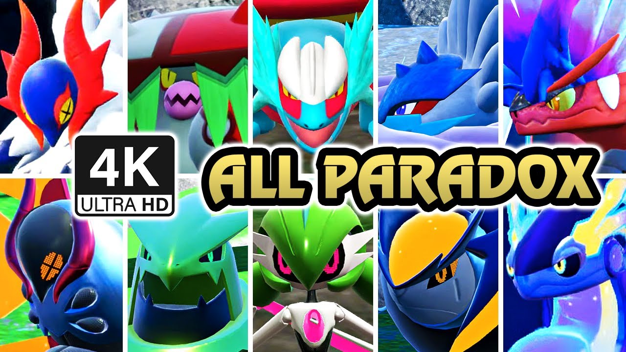 Pokémon Scarlet & Violet (Switch 2) All Paradox ⸱ DLC Included (4K60FPS)
